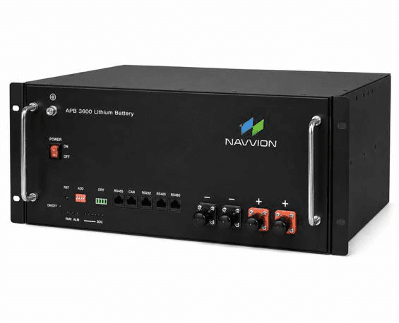 Navvion APB 3600 rack-mounted 48 V lithium battery