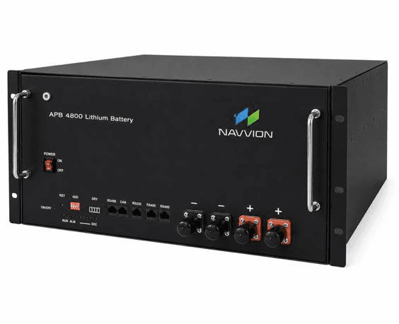 Navvion APB 4800 rack-mounted 48 V lithium battery
